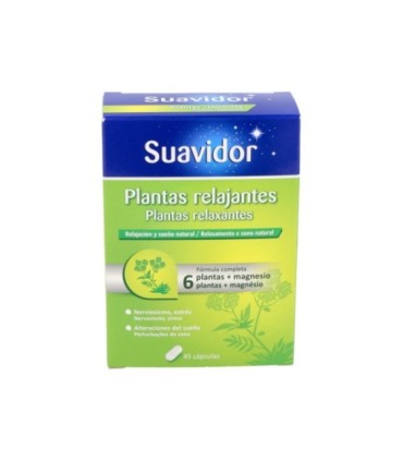 SUAVIDOR PLANTAS RELAJANTES 45 CAPSULAS