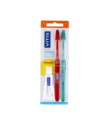 VITIS CEPILLO DENTAL MEDIO ACCESS DUPLO