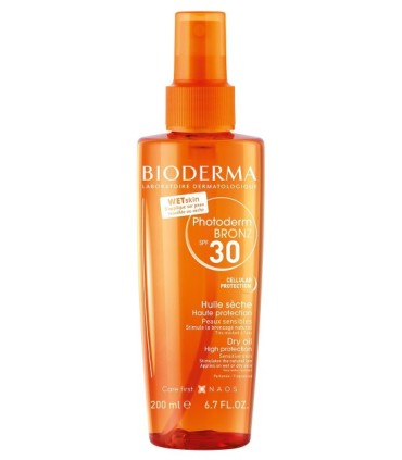 PHOTODERM BRONZ BRUMA SPF 30 / UVA 13 BIODERMA. Spray  200 ml