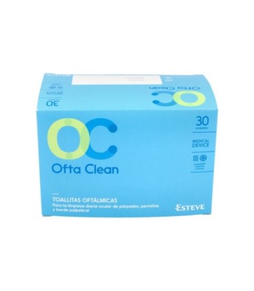 OFTACLEAN TOALLITAS ESTERILES DESECHABLES 30 UNI