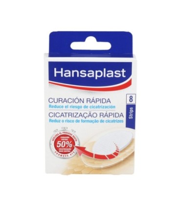 HANSAPLAST APÓSITO CURACIÓN RÁPIDA. 8 Strips