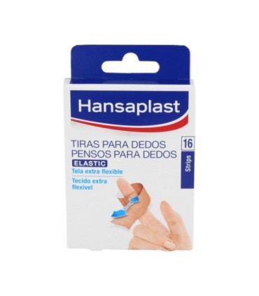 HANSAPLAST TIRAS ADHESIVAS DEDOS 16 UNIDADES