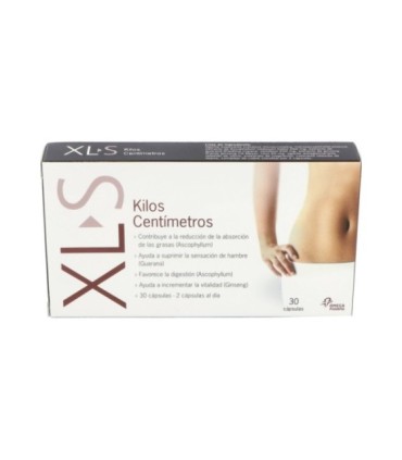 XLS KG CM (KILOS CENTIMETROS) 30 COMPRIMIDOS