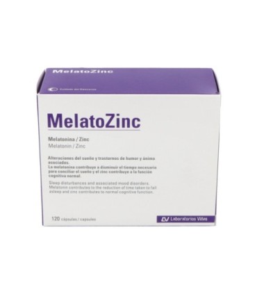 MELATOZINC 1 MG 120 CAPSULAS