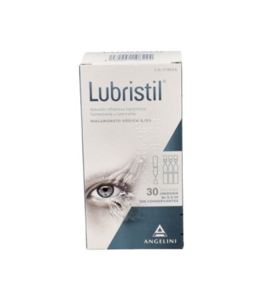 LUBRISTIL SOLUCION OFTALMICA 0.3 ML 30 MONODOSIS