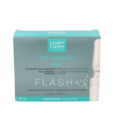 MARTIDERM FLASH AMPOLLAS. 5 Ampollas