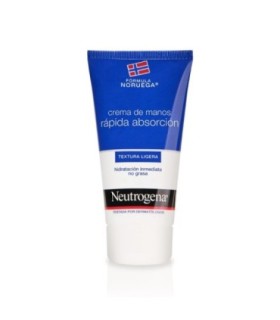NEUTROGENA CREMA DE MANOS RAPIDA ABSORCION 140 ML DOSIFICADOR