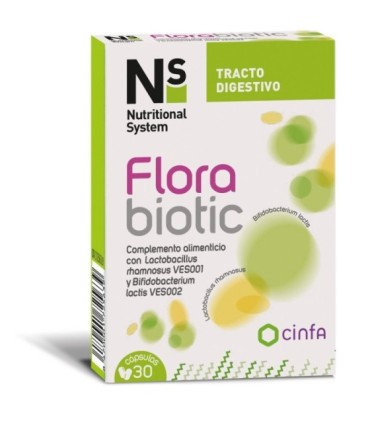 NS FLORABIOTIC REFUERZO 30 CAPULAS