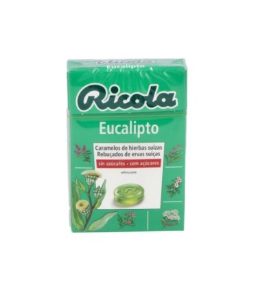 RICOLA CARAMELOS SIN AZUCAR EUCALIPTUS 50 G