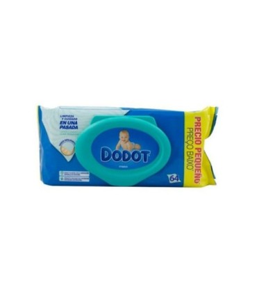 DODOT SENSITIVE TOALLITAS HUMEDAS PARA BEBES 64 unidades