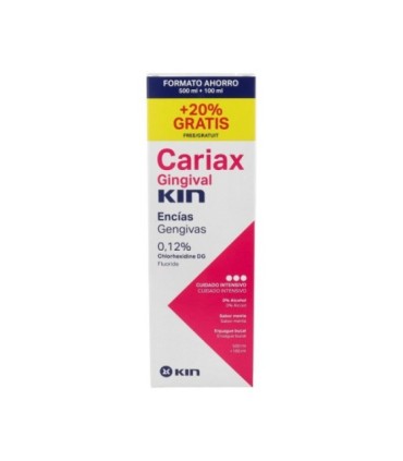CARIAX GINGIVAL ENJUAGUE BUCAL  500 ML+ 100 ML