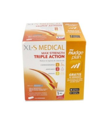 XLS MEDICAL  MAX STRENGTH 120 COMPRIMIDOS