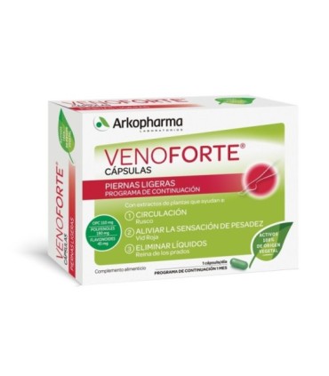 VENOFORTE PIERNAS LIGERAS 30 CAPS