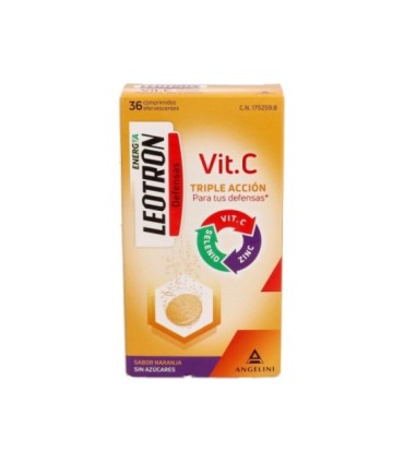 LEOTRON VITAMINA C 36 COMPRIMIDOS EFERVESCENTES