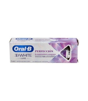 ORAL B 3DWHITE LUXE PROTECCION ESMALTE DENT 75 ML
