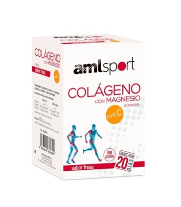 LA JUSTICIA COLAGENO MAGNESIO + VITAMINA C 20 STICKS