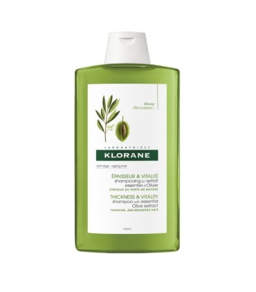 KLORANE CHAMPU AL EXTTO ESENCIAL DE OLIVO 400 ML
