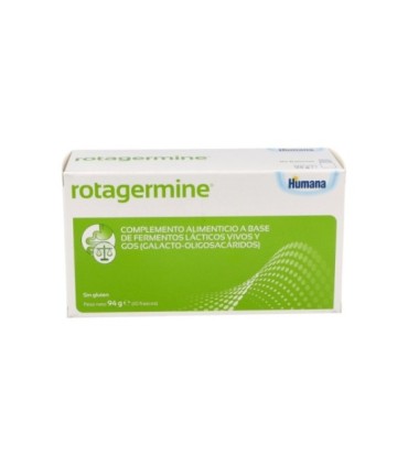 ROTAGERMINE. Envase con 10 frascos.