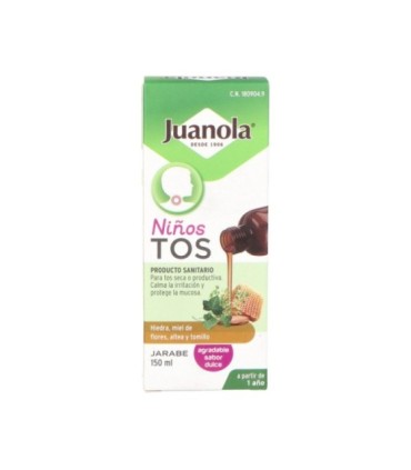 JUANOLA TOS JARABE NIÑOS  150 ML