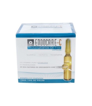 ENDOCARE C PROTEOGLICANOS OILFREE.  30 ampollas 2 ml