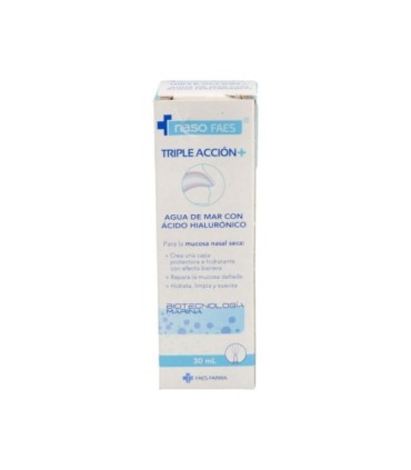 NASO FAES TRIPLE ACCION+ LIMPIEZA NASAL 30 ML