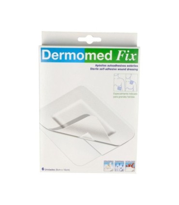DERMOMED FIX APOSITO ESTERIL ADHESIV0 9X10 CM 6 UNI