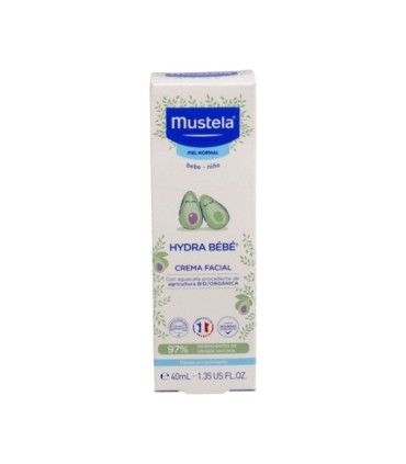 MUSTELA HYDRA BEBÉ CARA. Envase 40 ml.