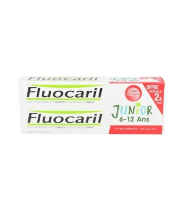 FLUOCARIL JUNIOR 6-12 AÑOS 75 ML FRUTOS ROJOS DUPLO