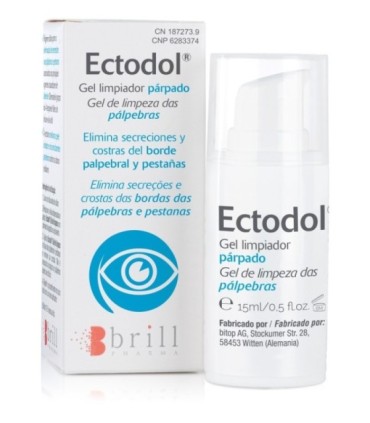 ECTODOL GEL LIMPIADOR 15 ML