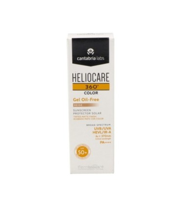 HELIOCARE 360º F50+ COLOR GEL OIL FREE BEIGE 50 ML
