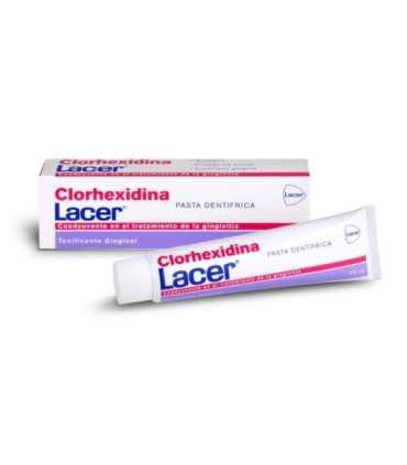 LACER CLORHEXIDINA. PASTA DENTÍFRICA. Tubo de 75 ml.