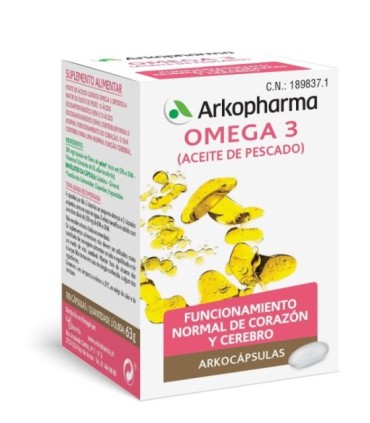 OMEGA 3 ARKOCAPSULAS 100 CAPSULAS