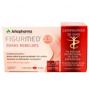 FIGURMED 2.5 ZONAS REBELDES 60 CAPSULAS
