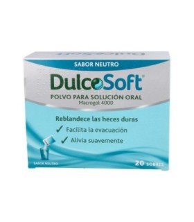 DULCOSOFT POLVO PARA SOLUCION ORAL 20 SOBRES
