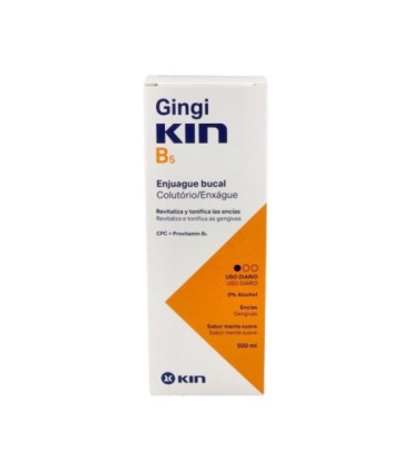 GINGIKIN B5 ENJUAGUE BUCAL 500 ML MENTA SUAVE