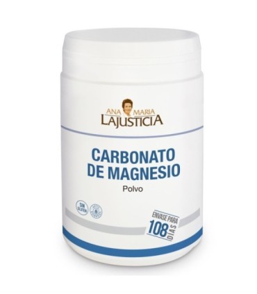 LAJUSTICIA MAGNESIO CARBONATO 100% POLVO 130 G