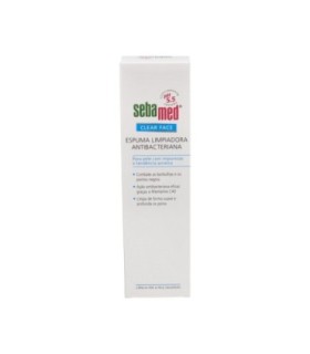 SEBAMED CLEAR FACE ESPUMA LIMPIADORA. Envase con dosificador 150 ml.