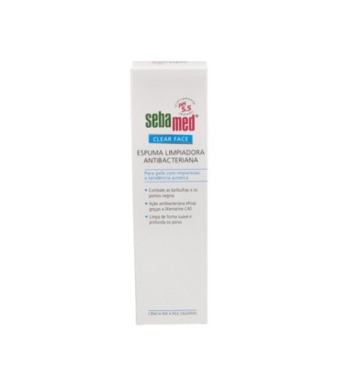 SEBAMED CLEAR FACE ESPUMA LIMPIADORA. Envase con dosificador 150 ml.