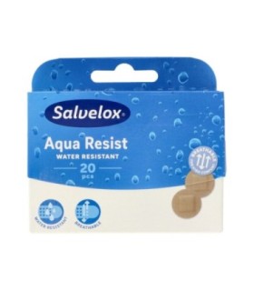 SALVELOX AQUA RESIST APOSITO ADHESIVO 20 APOSITOS REDONDOS