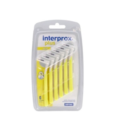 INTERPROX PLUS MINI. Cepillo Dental. 6 Uds.