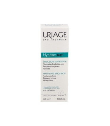 URIAGE. HYSEAC MAT. Tubo de 40 ml.