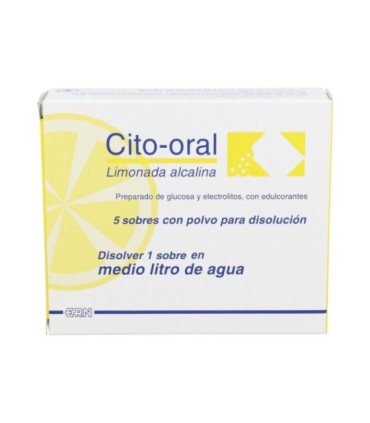 CITO-ORAL LIMONADA ALCALINA  15,28 G 5 BOLSAS