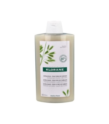 KLORANE. CHAMPÚ DE AVENA. Envase de 400 ml.