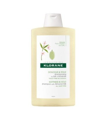 KLORANE CHAMPÚ VOLUMINADOR A LA LECHE DE ALMENDRA. 400 ml