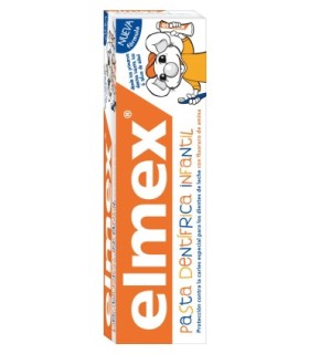 ELMEX PASTA DENTÍFRICA INFANTIL. Envase 50 ml.