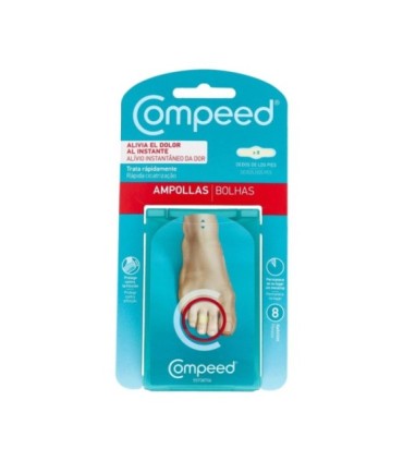 COMPEED AMPOLLAS  DEDOS DE LOS PIES 8 APÓSITOS