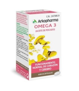 ARKOCAPSULAS OMEGA 3. 50 cápsulas