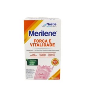 MERITENE BATIDOS FRESA. 15 sobres de 30 g