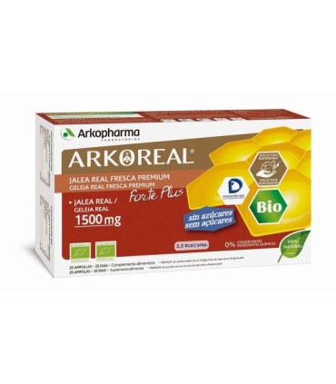 ARKO REAL JALEA REAL FORTE PLUS 1500 MG 20 AMPOLLAS BEBIBLES