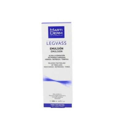 MARTIDERM LEGVASS® EMULSIÓN. Envase de 200 ml.